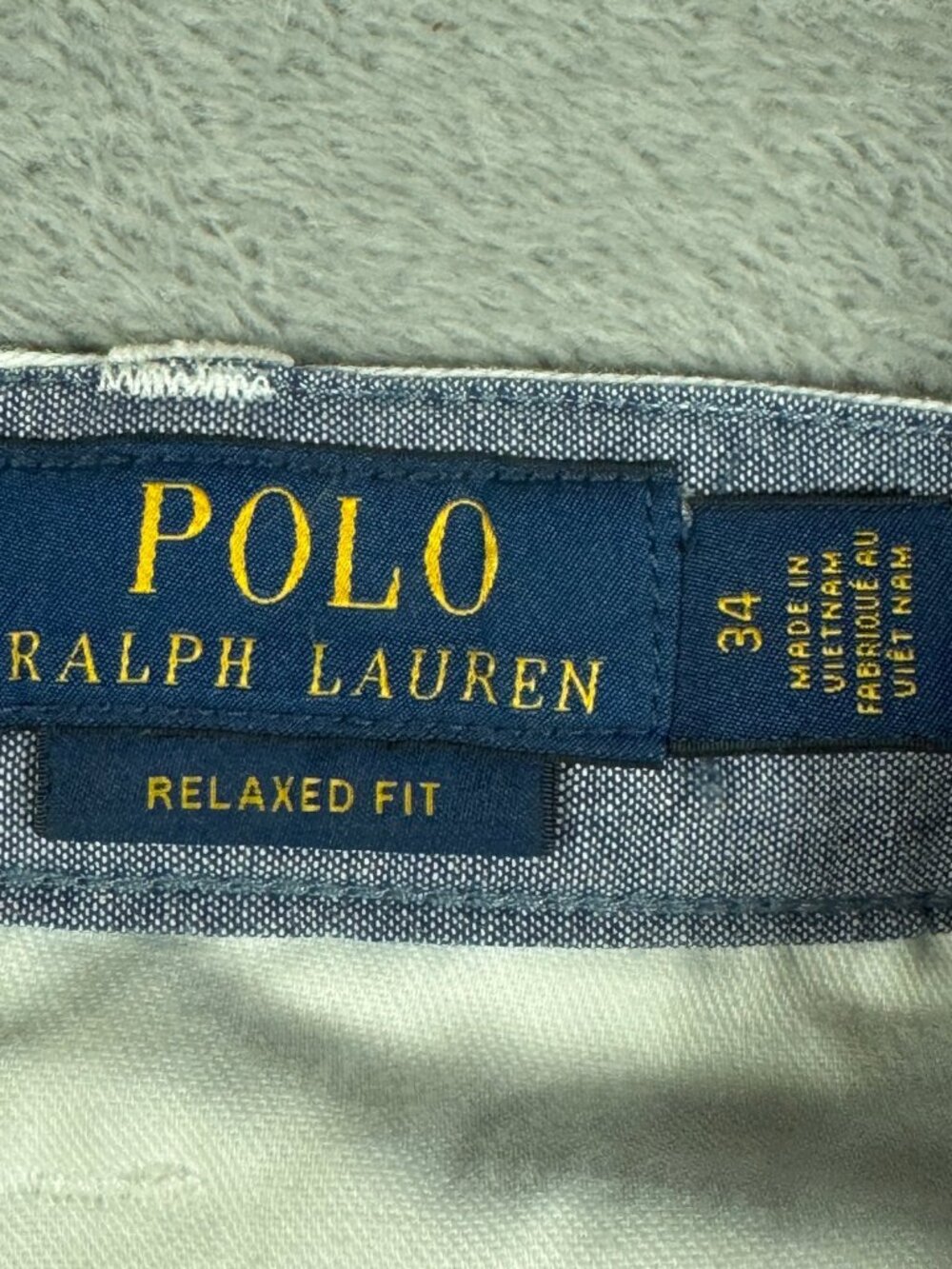 Polo Ralph Lauren Shorts Mens 34 White RELAXED Fit 10 Chino $99 - Picture 8 of 11